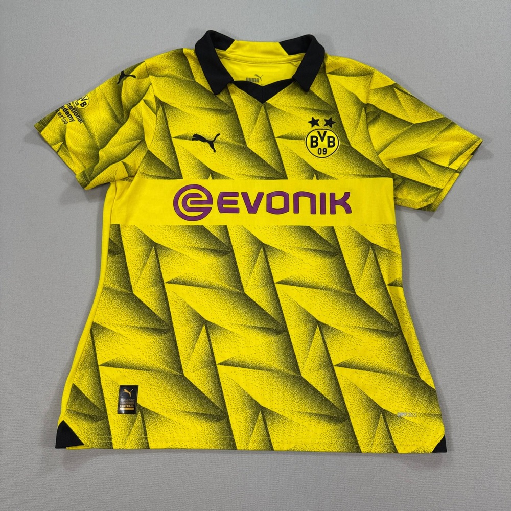 Puma Yellow and Black Borussia Dortmund Jersey